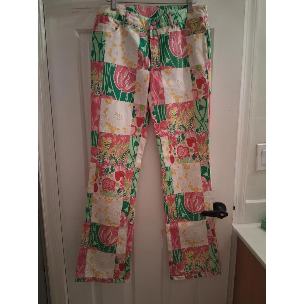 lilly pulitzer pants size 4